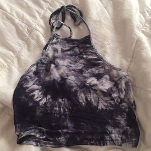 Tie dye halter top